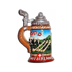 Swiss beer mug