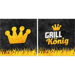 Servietten - Grillkönig