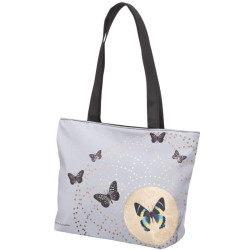 Grey Butterflies - Shopper gross Joanna Charlotte