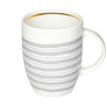 Tasse Graue Ringel