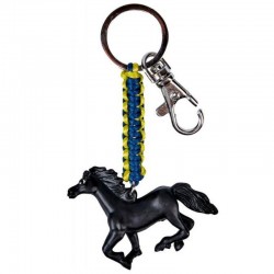Pferdefreunde - Schlüsselanhänger Pferd schwarz