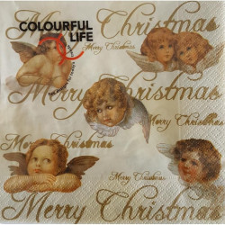 Servietten Xmas Angels - Colourful Life