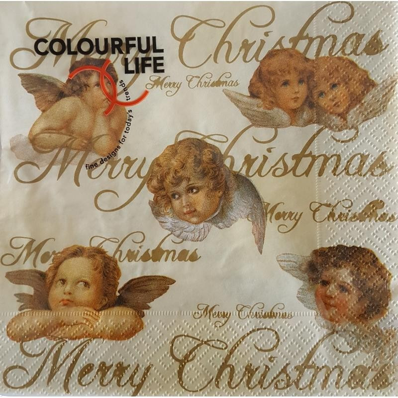 Servietten Xmas Angels - Colourful Life Servietten Xmas Angels - Colourful Life