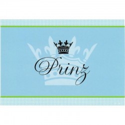 Postkarte Prinz Krone