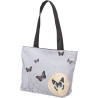 Grey Butterflies - Shopper klein Joanna Charlotte