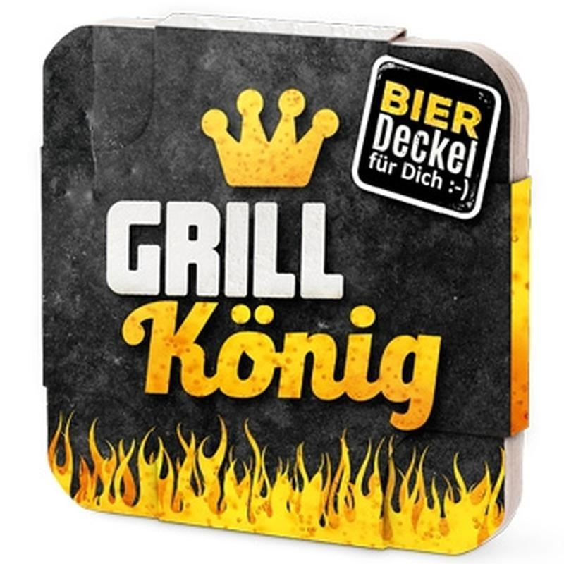 Bierdeckel - Grillkönig